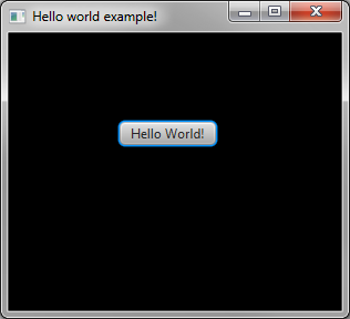 JavaFX Hello world!